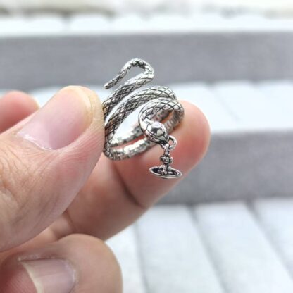 Vivienne Westwood Saturn Ring Snake Year Limited Edition - Image 4