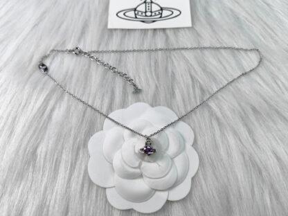 Vivienne Westwood heart zircon necklace - Image 4