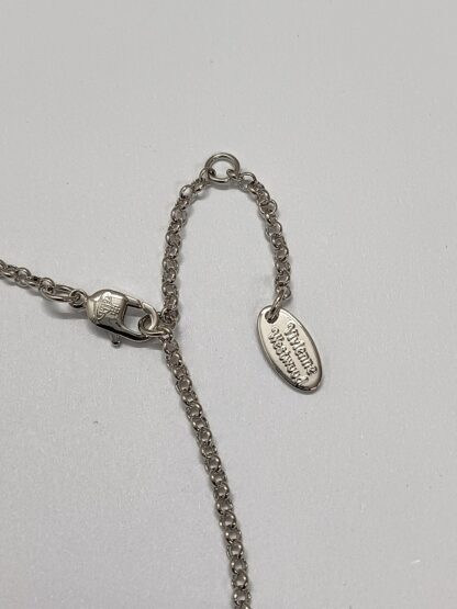 Vivienne Westwood earrings colored diamonds Baroque pearl chain - Image 4