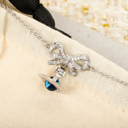Vivienne Westwood Bow Necklace - Image 4