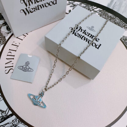 Vivienne Westwood classic large Saturn necklace unisex - Image 4