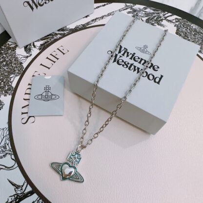 Vivienne Westwood classic large Saturn necklace unisex - Image 4