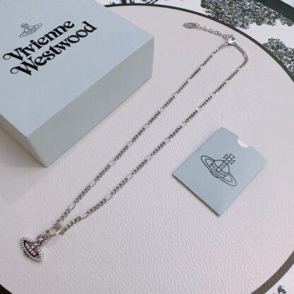 Vivienne Westwood classic large Saturn necklace unisex - Image 4