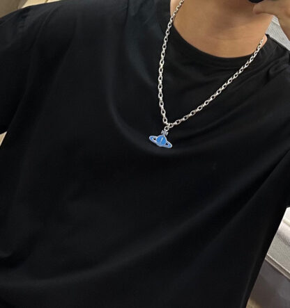 Vivienne Westwood classic large Saturn necklace unisex - Image 4
