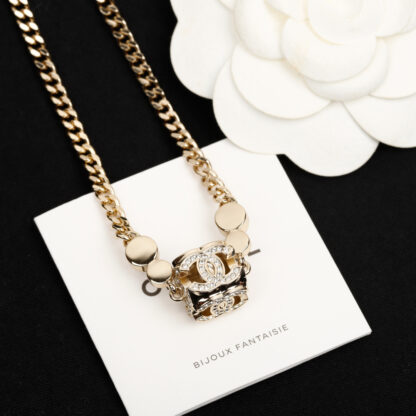 Chanel Simple Dice Pendant Necklace - Image 4