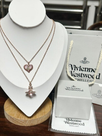 Vivienne Westwood classic shining earth star ring necklace - Image 4
