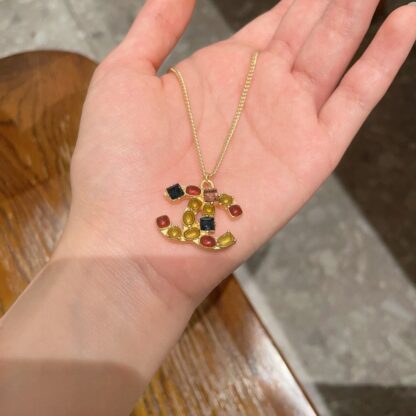 Chanel Classic Double C Necklace - Image 4