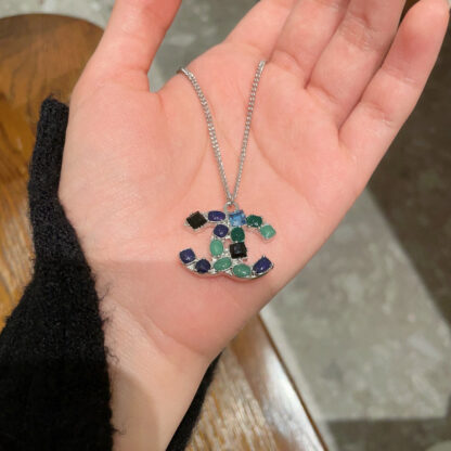 Chanel Classic Double C Necklace - Image 5