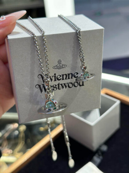 Vivienne Westwood three-dimensional planet necklace - Image 4