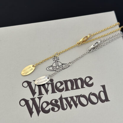 Vivienne Westwood Planet Drop Necklace - Image 4