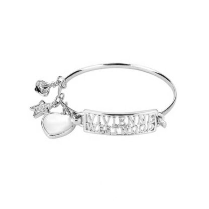 Vivienne Westwood Heart Star Letter Saturn Bracelet - Image 4