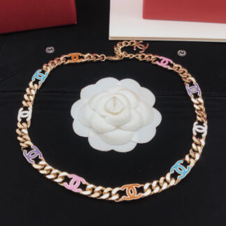 Chanel Delicate Colorful Necklace