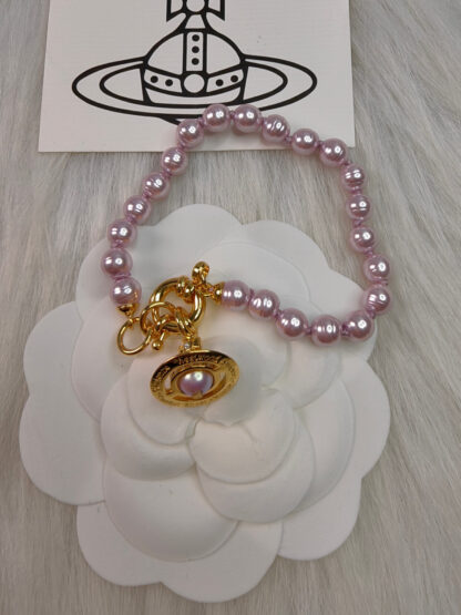 Vivienne Westwood Baroque Layered Pearl Bracelet - Image 4