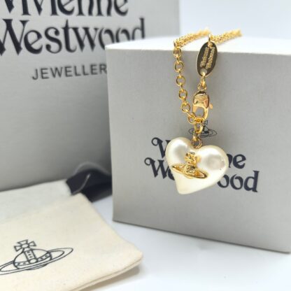 Vivienne Westwood Saturn Heart Bracelet - Image 4