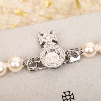 Vivienne Westwood Enamel Saturn Bracelet - Image 4