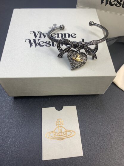 Vivienne Westwood Bow Heart Bracelet - Image 4