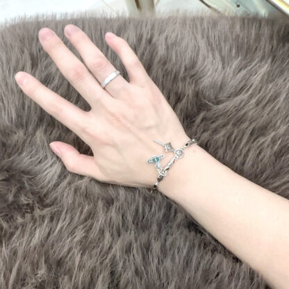 Vivienne Westwood Classic Large Saturn Bracelet Unisex - Image 4