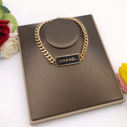 Chanel Fine Leather Necklace - Image 4