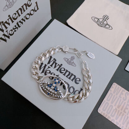 Vivienne Westwood Classic Large Saturn Bracelet Unisex - Image 4