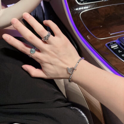 Vivienne Westwood Classic Large Saturn Bracelet Unisex - Image 4