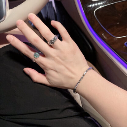 Vivienne Westwood Classic Large Saturn Bracelet Unisex - Image 4