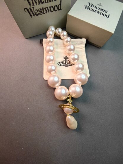 Vivienne Westwood Giant Baroque Drop Pearl Necklace - Image 4
