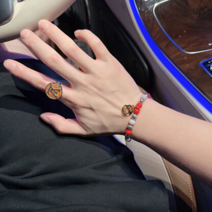 Vivienne Westwood Agate Thai Silver Bracelet - Image 4