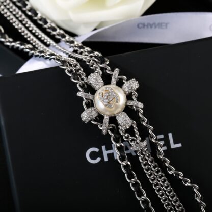 Chanel stylish multi-layer clavicle necklace - Image 5