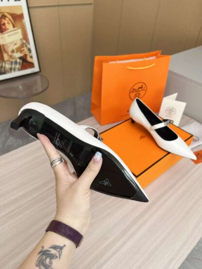 Hermès white loafers are a must-have for holiday wear - Image 4
