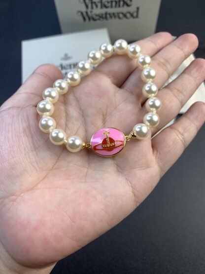 Vivienne Westwood Pearl Magnetic Bracelet - Image 4