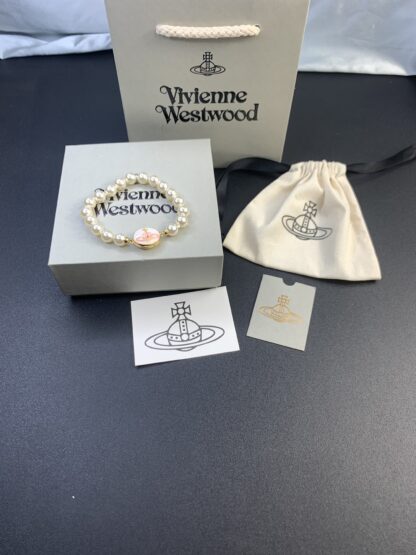 Vivienne Westwood Pearl Magnetic Bracelet - Image 4