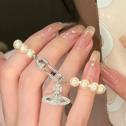 Vivienne Westwood Pearl Bracelet - Image 4
