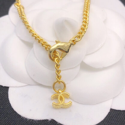 Chanel lock necklace with colored diamonds - Image 4
