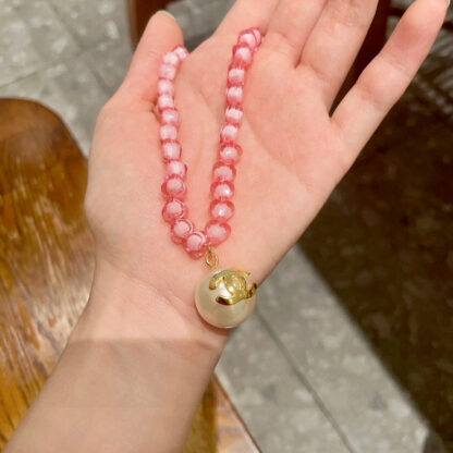 Chanel Pearl Double C Necklace - Image 4