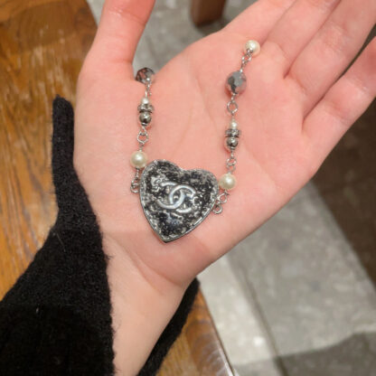 Chanel vintage letter necklace - Image 3