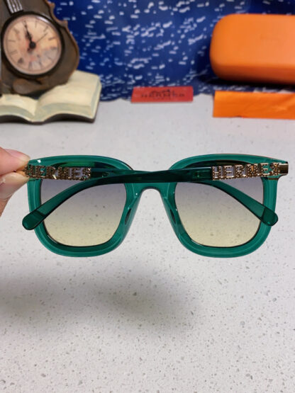 Hermès Retro Square Versatile Women's Sunglasses - Image 5