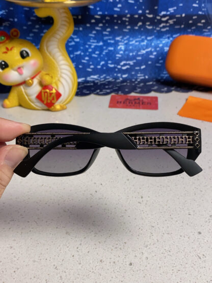 Hermes fashion retro trend sunglasses - Image 5