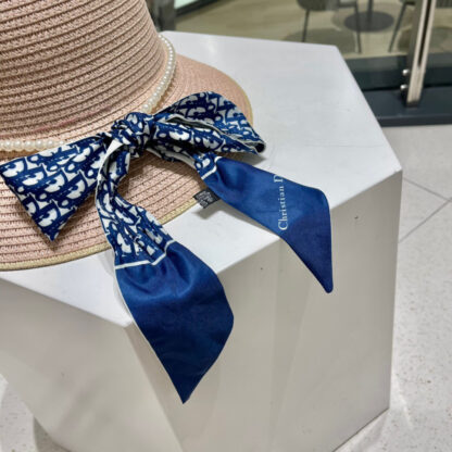 Dio Bow Ribbon Straw Hat - Image 6