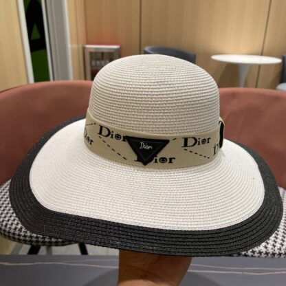 Dior straw sun hat - Image 6