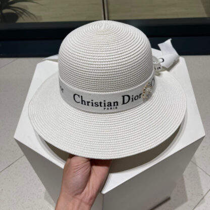 Dior straw sun hat - Image 6