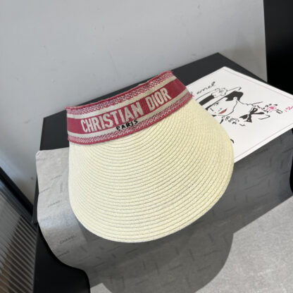 Dior Straw Sunhat - Image 6