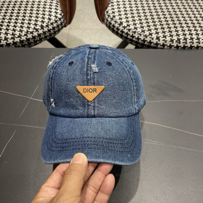 Dior simple denim baseball cap - Image 6