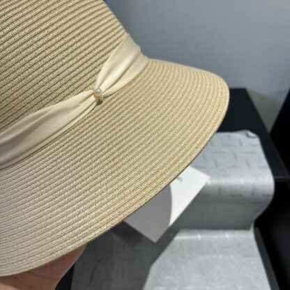 Dior exquisite simple straw bucket hat - Image 6