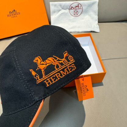 Hermès canvas baseball cap - Image 5