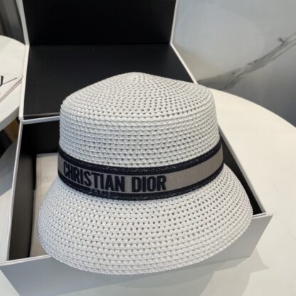 Dior exquisite fashion straw hat - Image 6