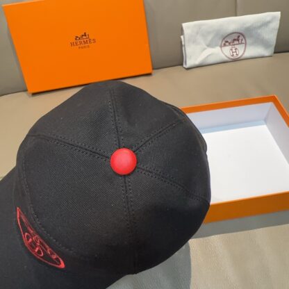Hermes canvas baseball cap - Image 5