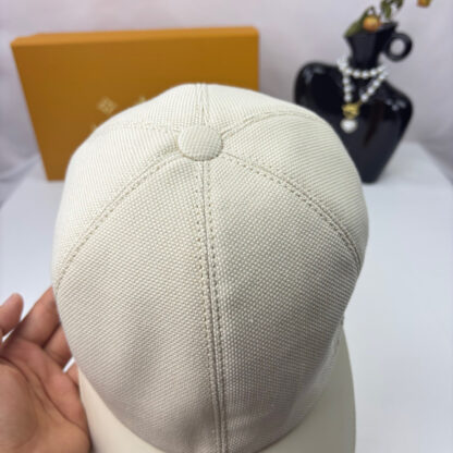 Hermès Unisex Canvas Baseball Cap - Image 5