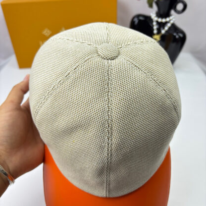 Hermès Unisex Canvas Baseball Cap - Image 5