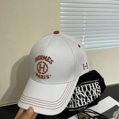 Hermes canvas baseball cap - Image 4