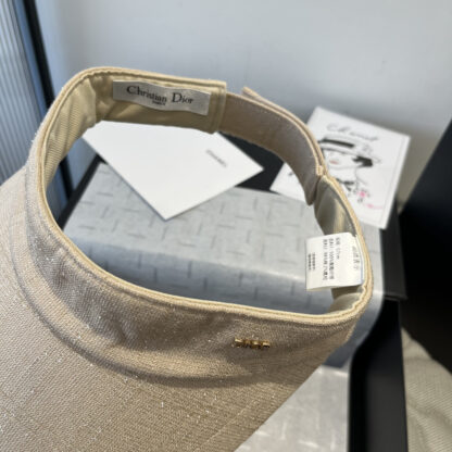 Dior hollow peaked cap sun headband - Image 6